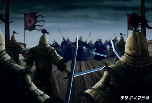 中日第一战白江口之战，跳上唐军战船的倭人，他们似乎看到了胜利
