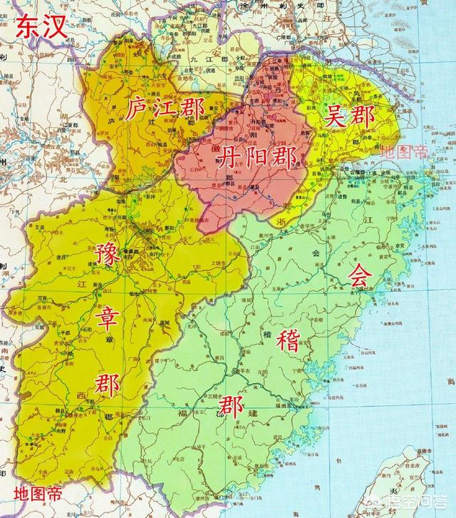 东吴的六郡八十一州，是怎么一个概念？