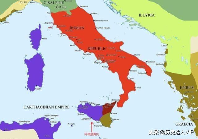 阿格里真托之战，开启了罗马与迦太基百年不死不休的全面战争